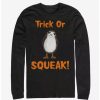 Long Sleeves * | Boxlunch Star Wars Episode Viii The Last Jedi Trick Or Squeak Long-Sleeve T-Shirt