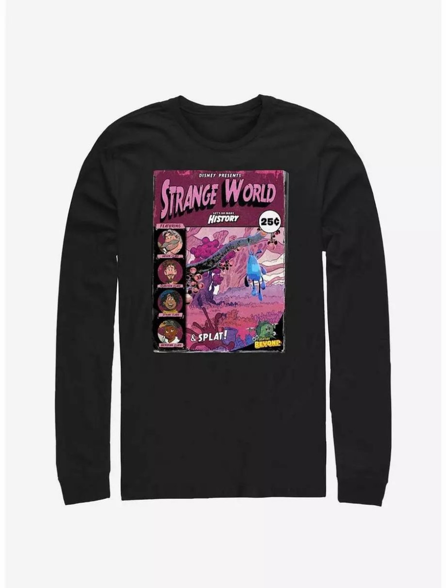 Long Sleeves * | Boxlunch Disney Strange World Comic Adventures Long-Sleeve T-Shirt