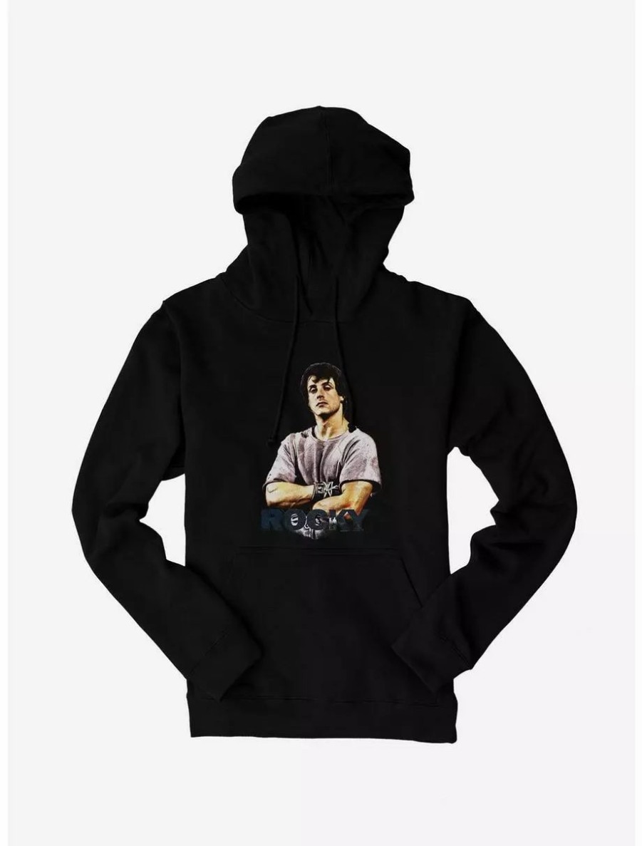 Hoodies * | Boxlunch Rocky Balboa Portrait Hoodie