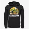 Hoodies * | Boxlunch Star Wars The Mandalorian Grogu Playing With Stone Crabs Hoodie