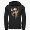 Hoodies * | Boxlunch Star Wars The Mandalorian Mando And Grogu Metal Logo Hoodie