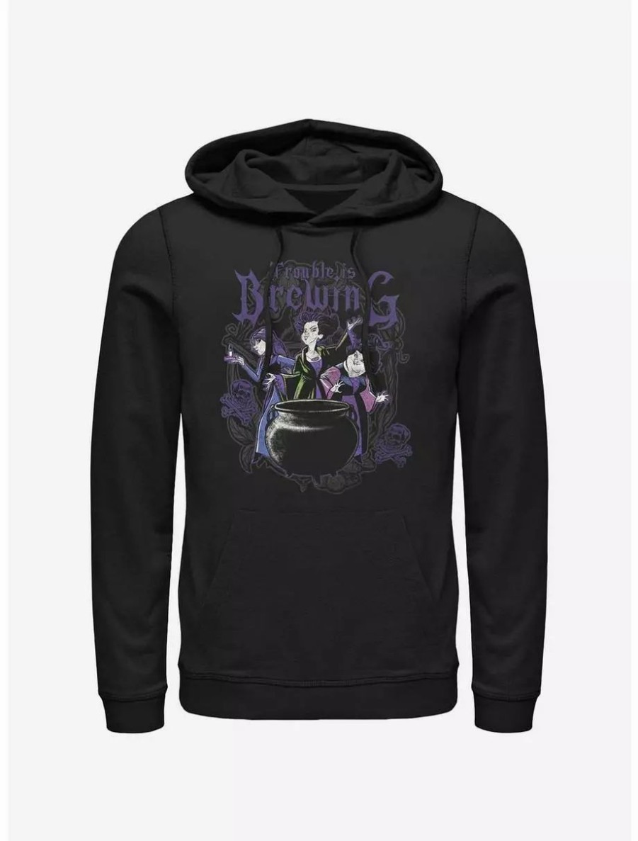 Hoodies * | Boxlunch Disney Hocus Pocus Trouble Is Brewing Hoodie