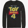 Long Sleeves * | Boxlunch Disney Pixar Toy Story 4 Full Color Logo Long Sleeve T-Shirt