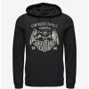 Hoodies * | Boxlunch Stranger Things Hellfire Club Metal Band Hoodie