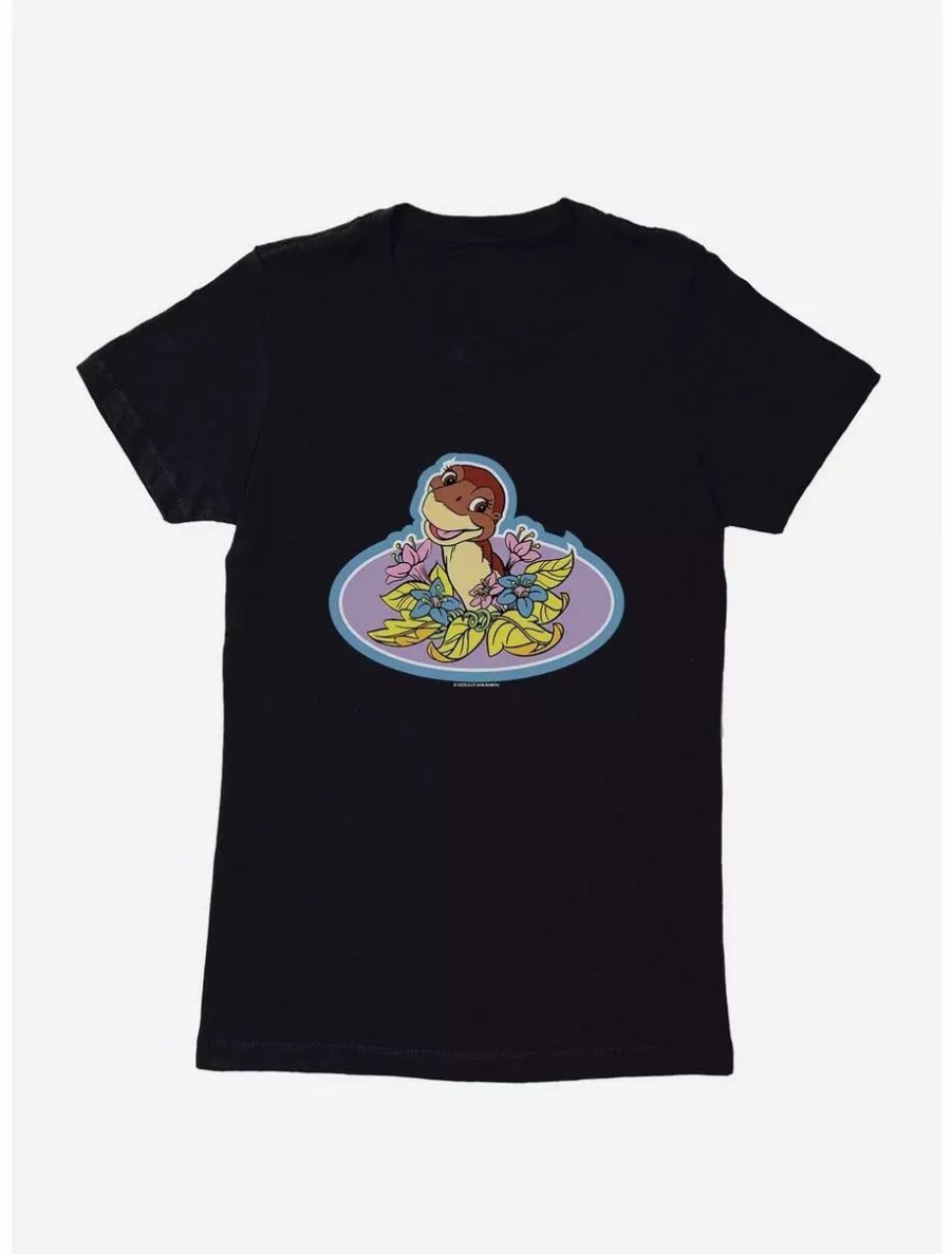 Graphic Tees * | Boxlunch The Land Before Time Littlefoot Oval Womens T-Shirt