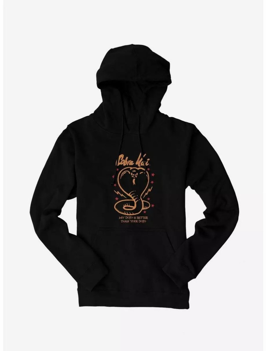 Hoodies * | Boxlunch Cobra Kai My Dojo Is Better Hoodie