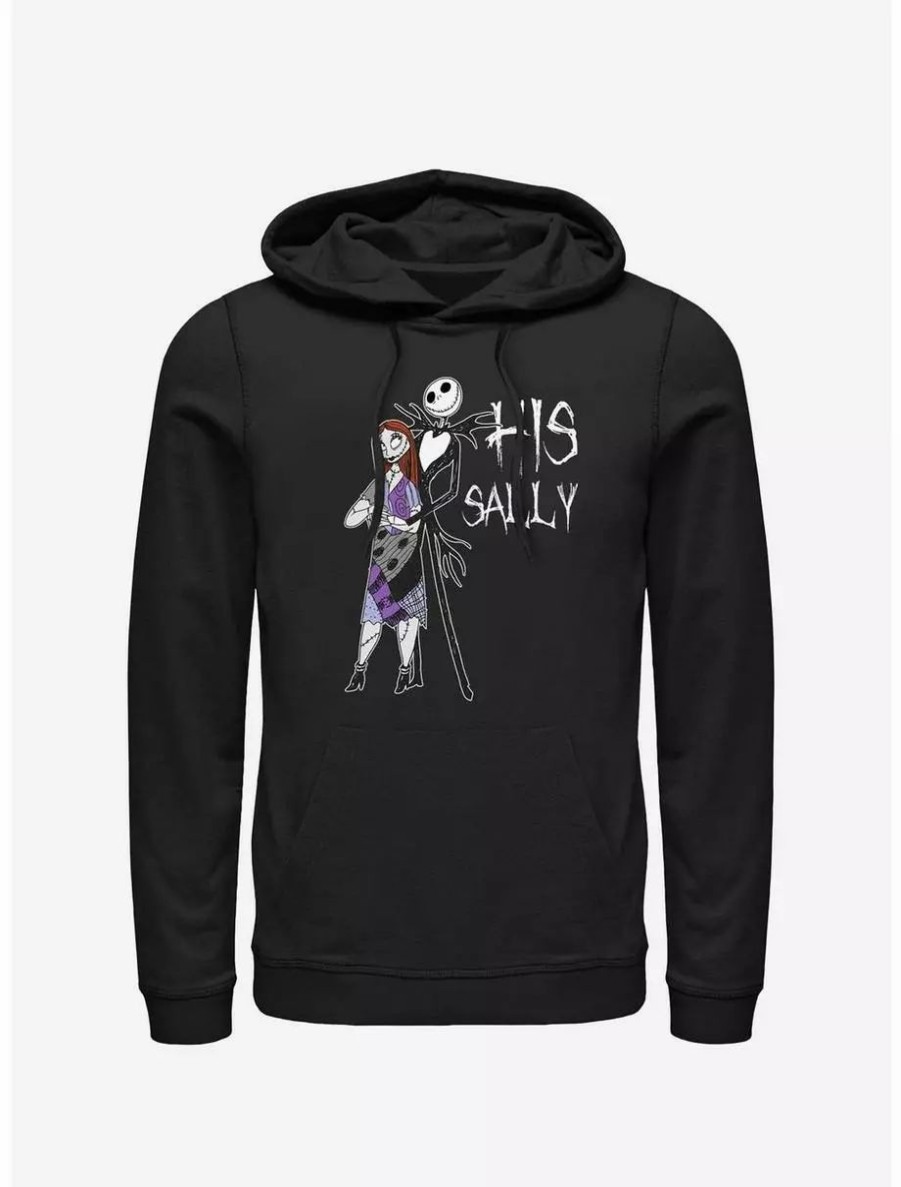 Hoodies * | Boxlunch Disney The Nightmare Before Christmas His Sally Hoodie