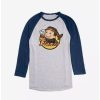 Long Sleeves * | Avatar: The Last Airbender Flameo Hotman Raglan Boxlunch Exclusive