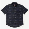 Button-Up Tops * | Boxlunch Rsvlts Marvel Black Panther Vibranium Chief Kunuflex Short Sleeve Shirt