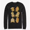 Long Sleeves * | Boxlunch Star Wars Group Cookies Long-Sleeve T-Shirt