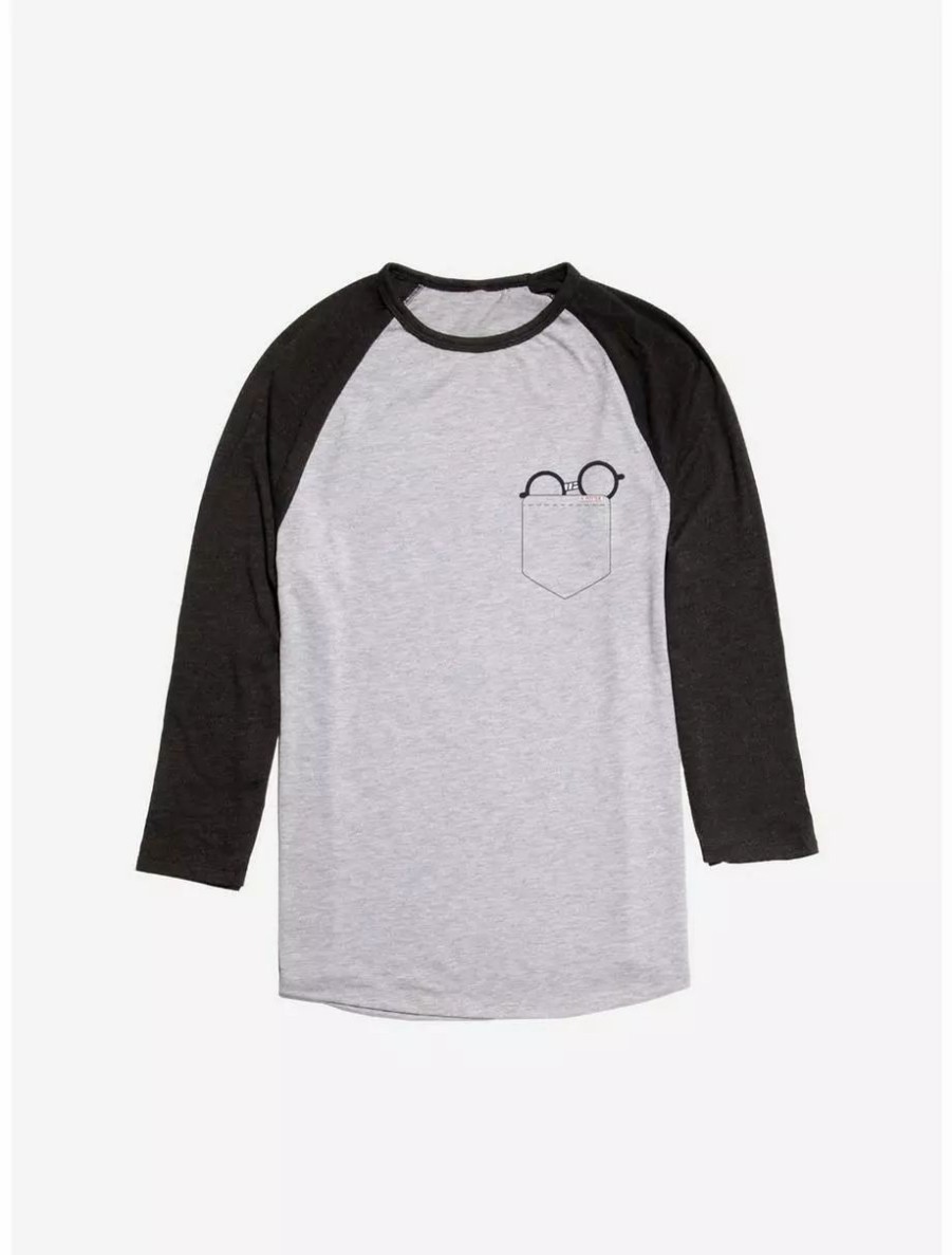 Long Sleeves * | Boxlunch Harry Potter Glasses Raglan