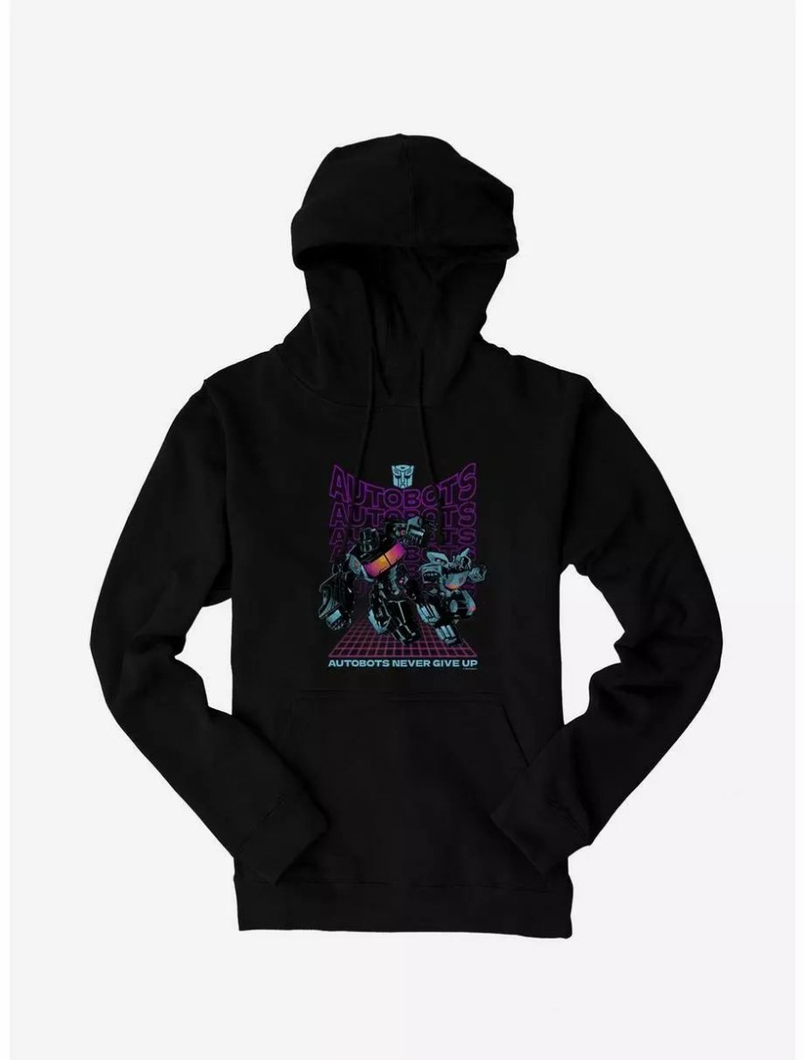 Hoodies * | Boxlunch Transformers Autobots Never Give Up Hoodie