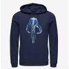 Hoodies * | Boxlunch Star Wars The Mandalorian Beskar Mythosaur Hoodie