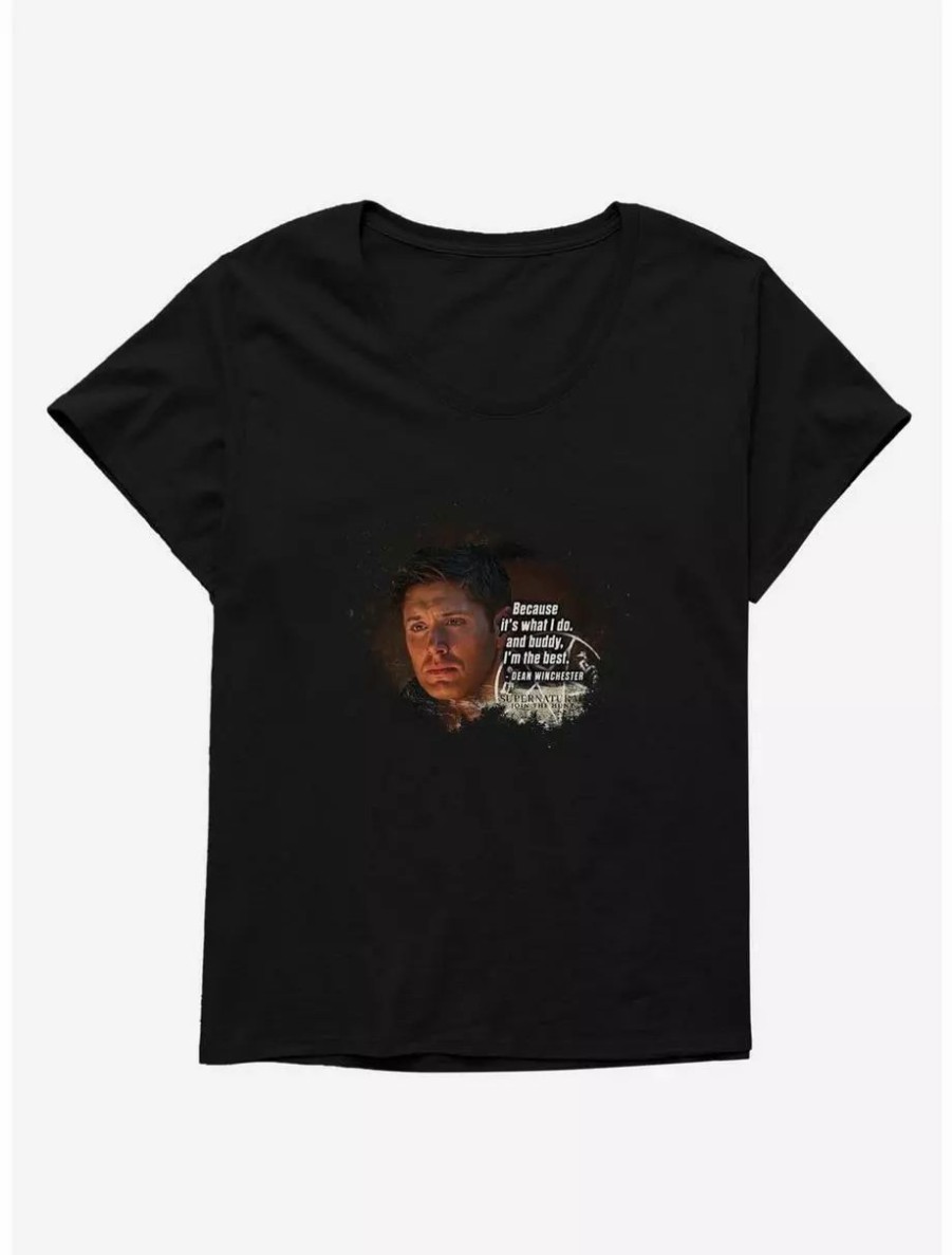 Graphic Tees * | Boxlunch Supernatural Dean Winchester The Best Girls T-Shirt Plus Size