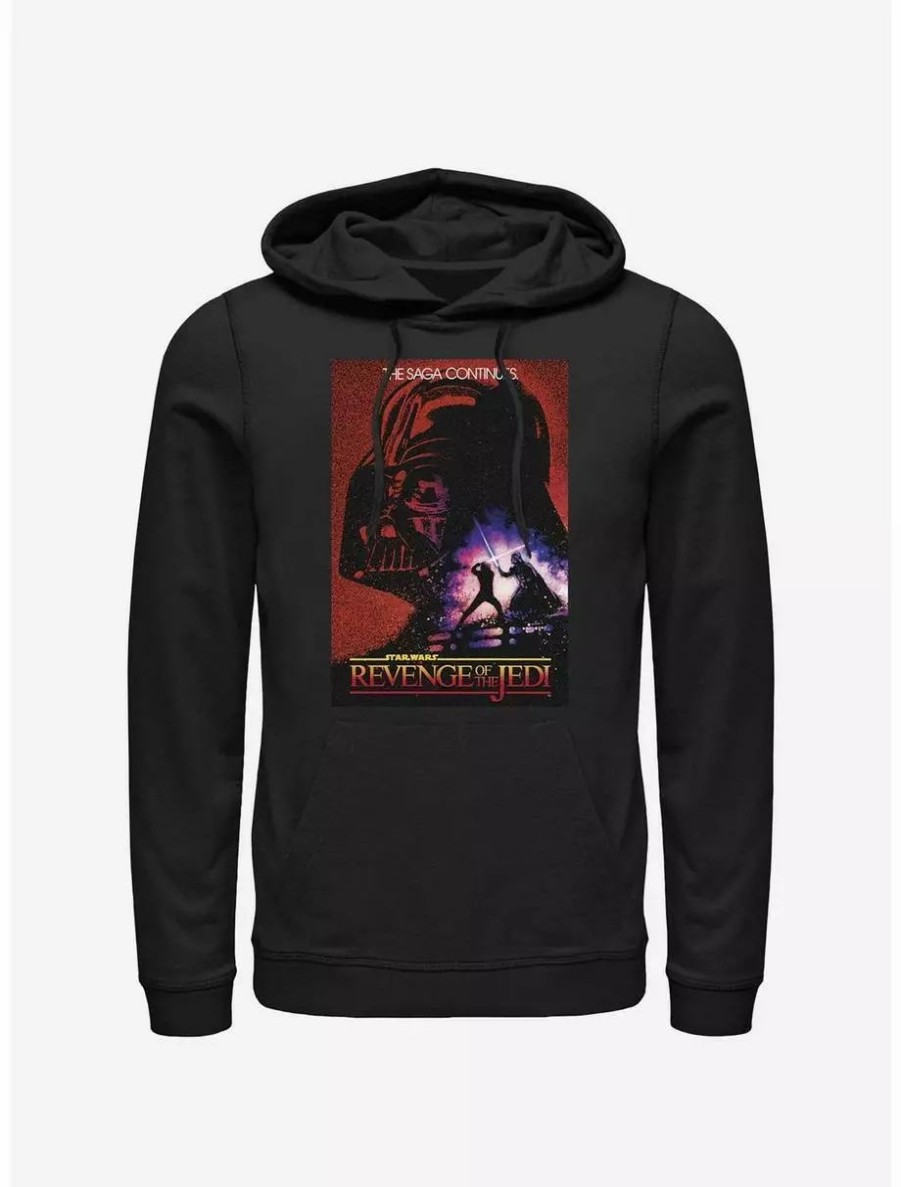 Hoodies * | Boxlunch Star Wars Return Of The Jedi The Saga Contiues Hoodie