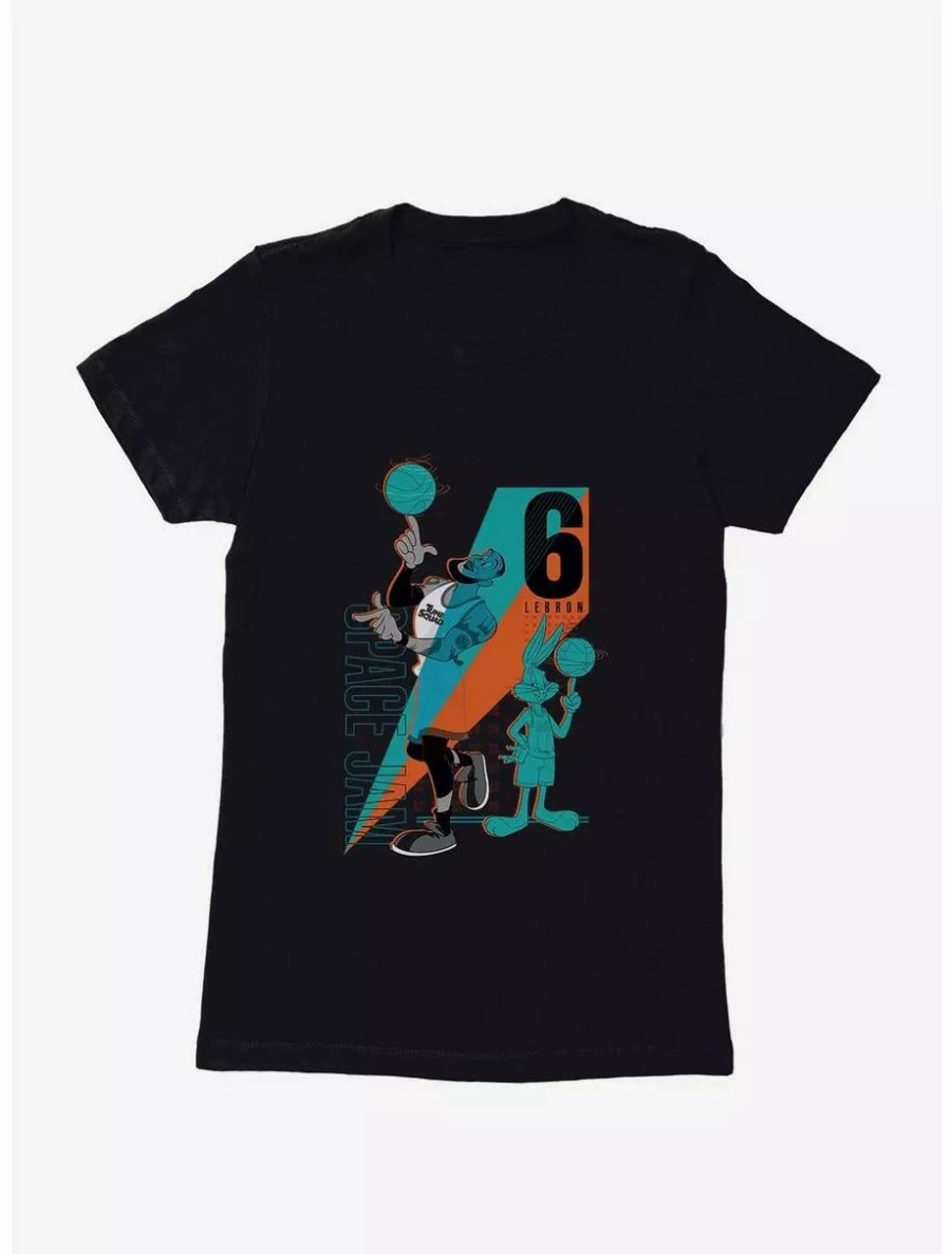 Graphic Tees * | Boxlunch Space Jam: A New Legacy Lebron And Bugs Bunny #6 Womens T-Shirt