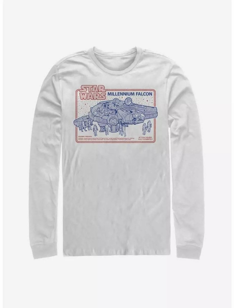 Long Sleeves * | Boxlunch Star Wars Assembly Required Long-Sleeve T-Shirt