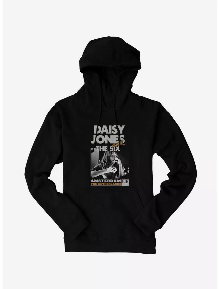 Hoodies * | Boxlunch Daisy Jones & The Six Amsterdam Poster Hoodie