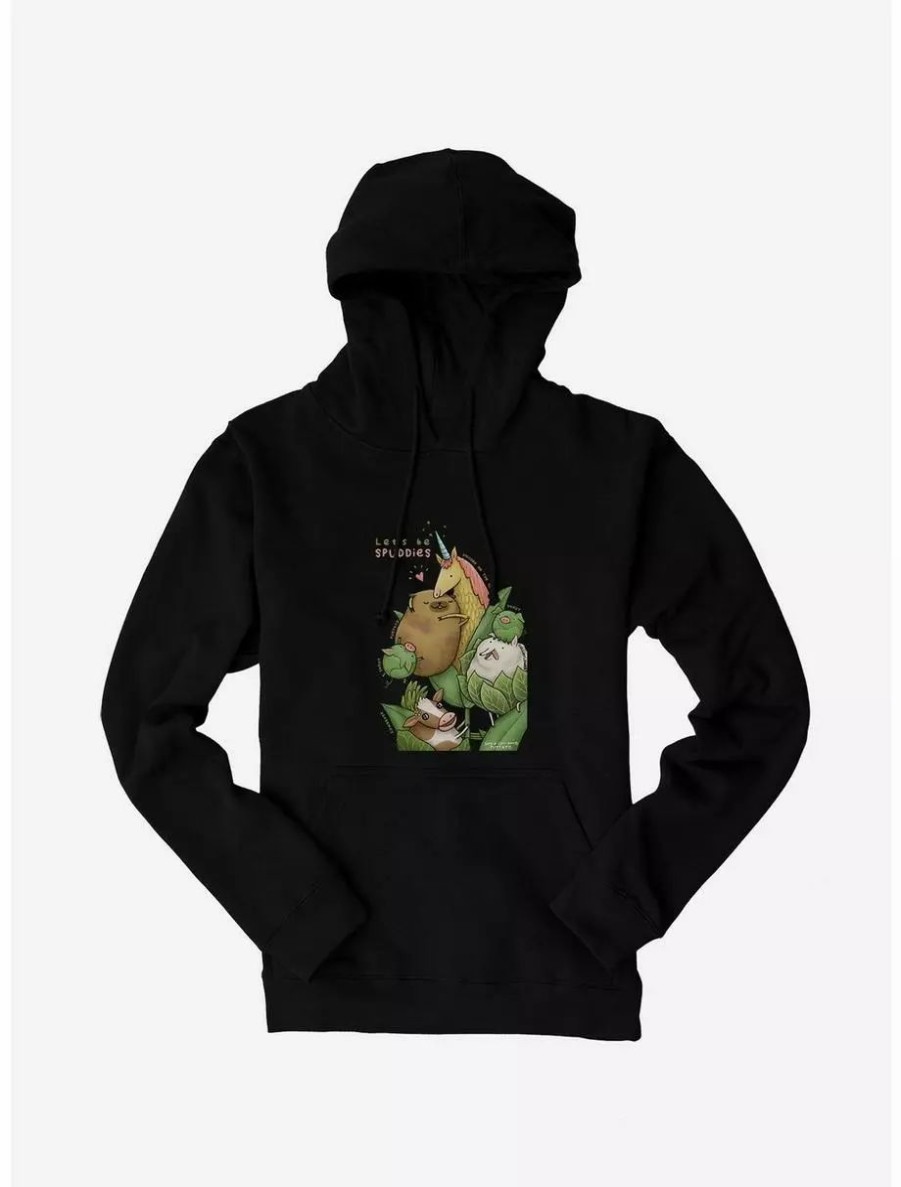 Hoodies * | Boxlunch Pugtato Let'S Be Spuddies Unicorn Hoodie