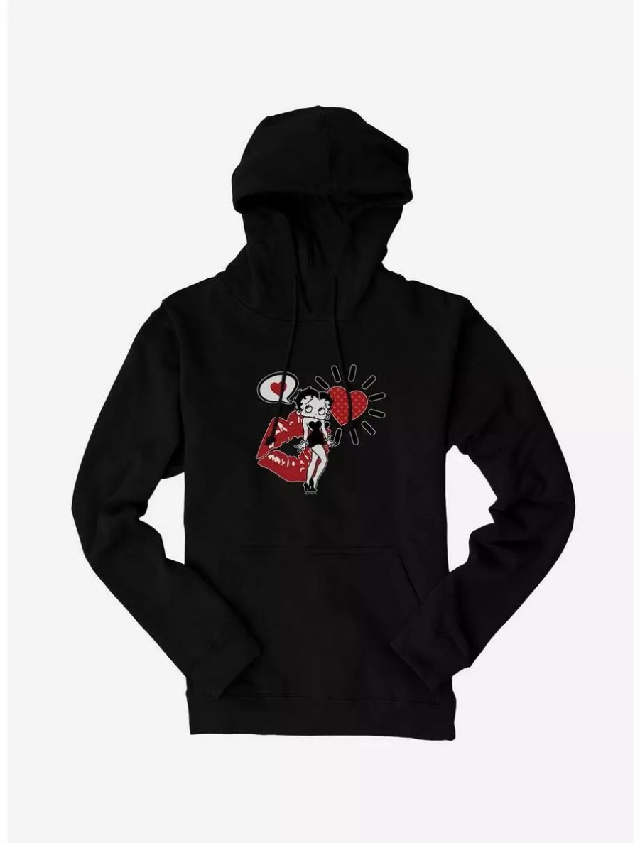 Hoodies * | Boxlunch Betty Boop Love On The Brain Hoodie