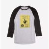 Long Sleeves * | Boxlunch Cobra Kai Dojo Flyer Raglan