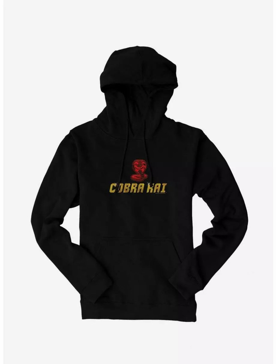 Hoodies * | Boxlunch Cobra Kai Snake Logo Hoodie