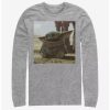 Long Sleeves * | Boxlunch Star Wars The Mandalorian The Child Square Scene Long-Sleeve T-Shirt