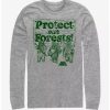 Long Sleeves * | Boxlunch Star Wars Protect Our Forests Long-Sleeve T-Shirt