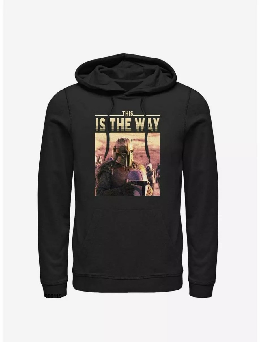 Hoodies * | Boxlunch Star Wars The Mandalorian Initiation Hoodie