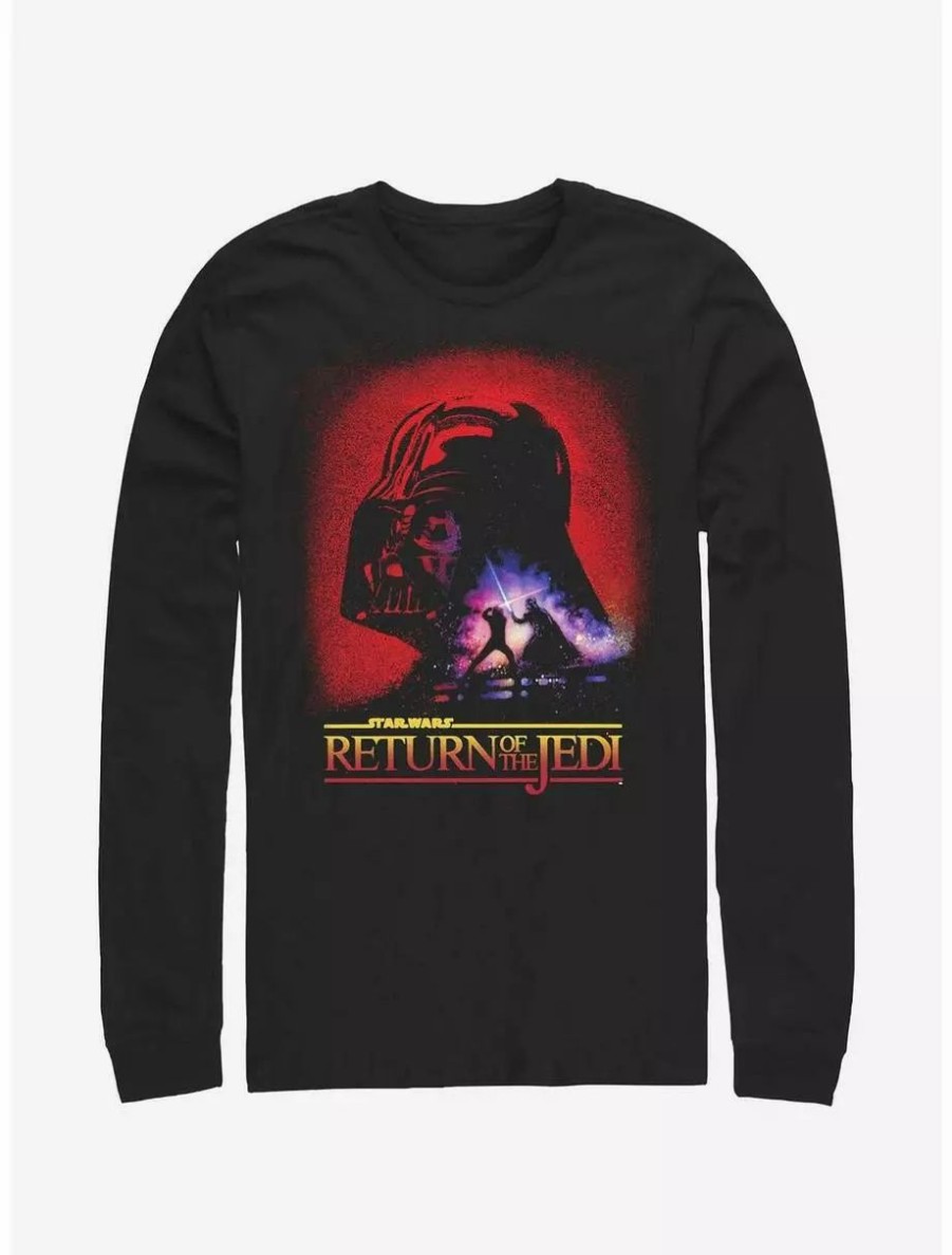 Long Sleeves * | Boxlunch Star Wars Return Of The Jedi Duel Long-Sleeve T-Shirt