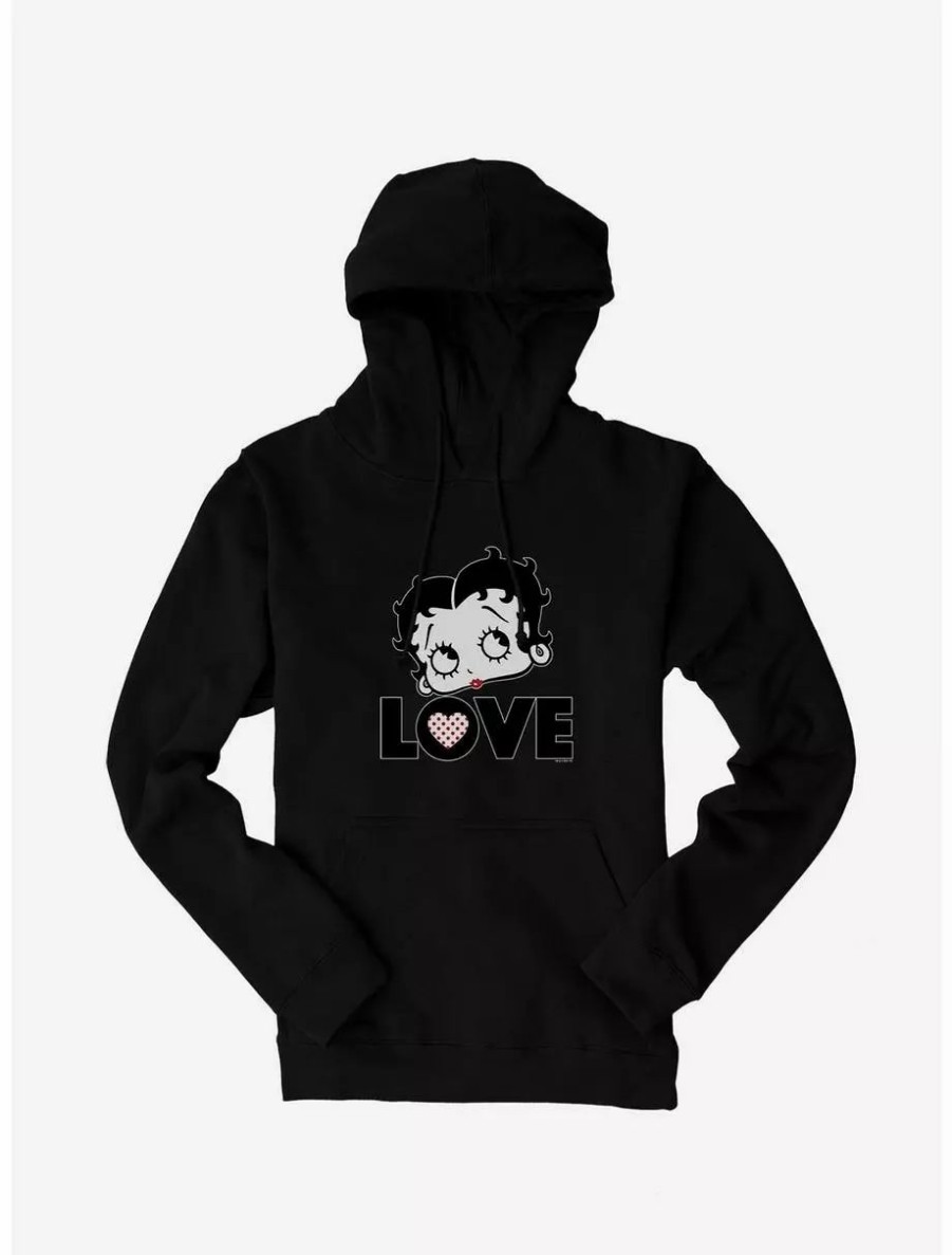 Hoodies * | Boxlunch Betty Boop Polka Dot Betty Hoodie