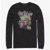 Long Sleeves * | Boxlunch Nintendo Super Mario Kart Nineties Long-Sleeve T-Shirt