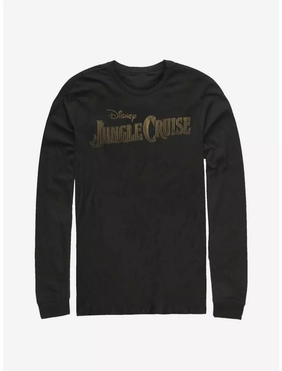 Long Sleeves * | Boxlunch Disney Jungle Cruise Logo Long-Sleeve T-Shirt