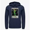 Hoodies * | Boxlunch Marvel Loki The Trickster Card Hoodie