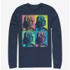 Long Sleeves * | Boxlunch Star Wars Vader Pop Long-Sleeve T-Shirt