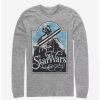 Long Sleeves * | Boxlunch Star Wars Vader Long-Sleeve T-Shirt