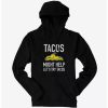 Hoodies * | Boxlunch It'S Happy Bunny Tacos Might Help Hoodie