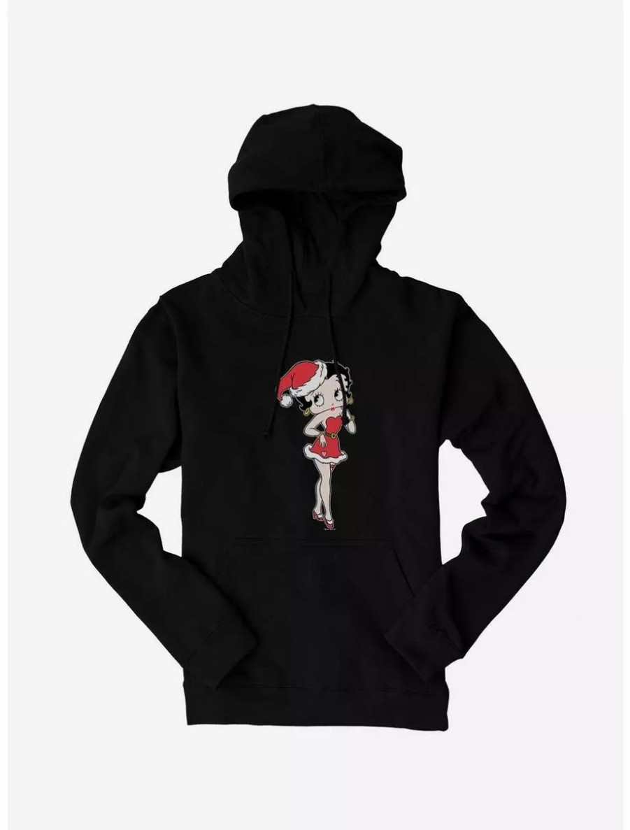 Hoodies * | Boxlunch Betty Boop Santa Betty Hoodie