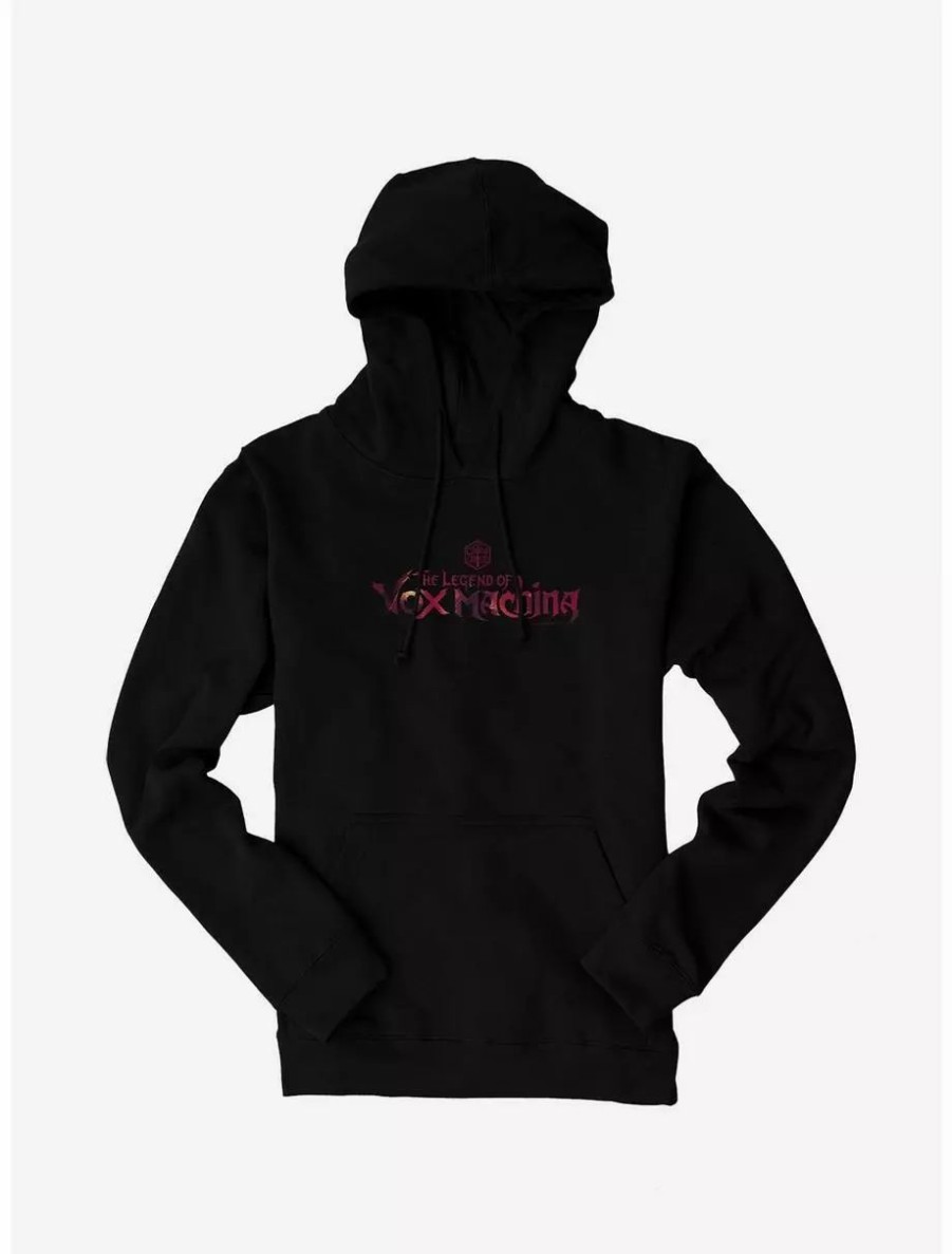 Hoodies * | Boxlunch Critical Role The Legend Of Vox Machina Logo Hoodie