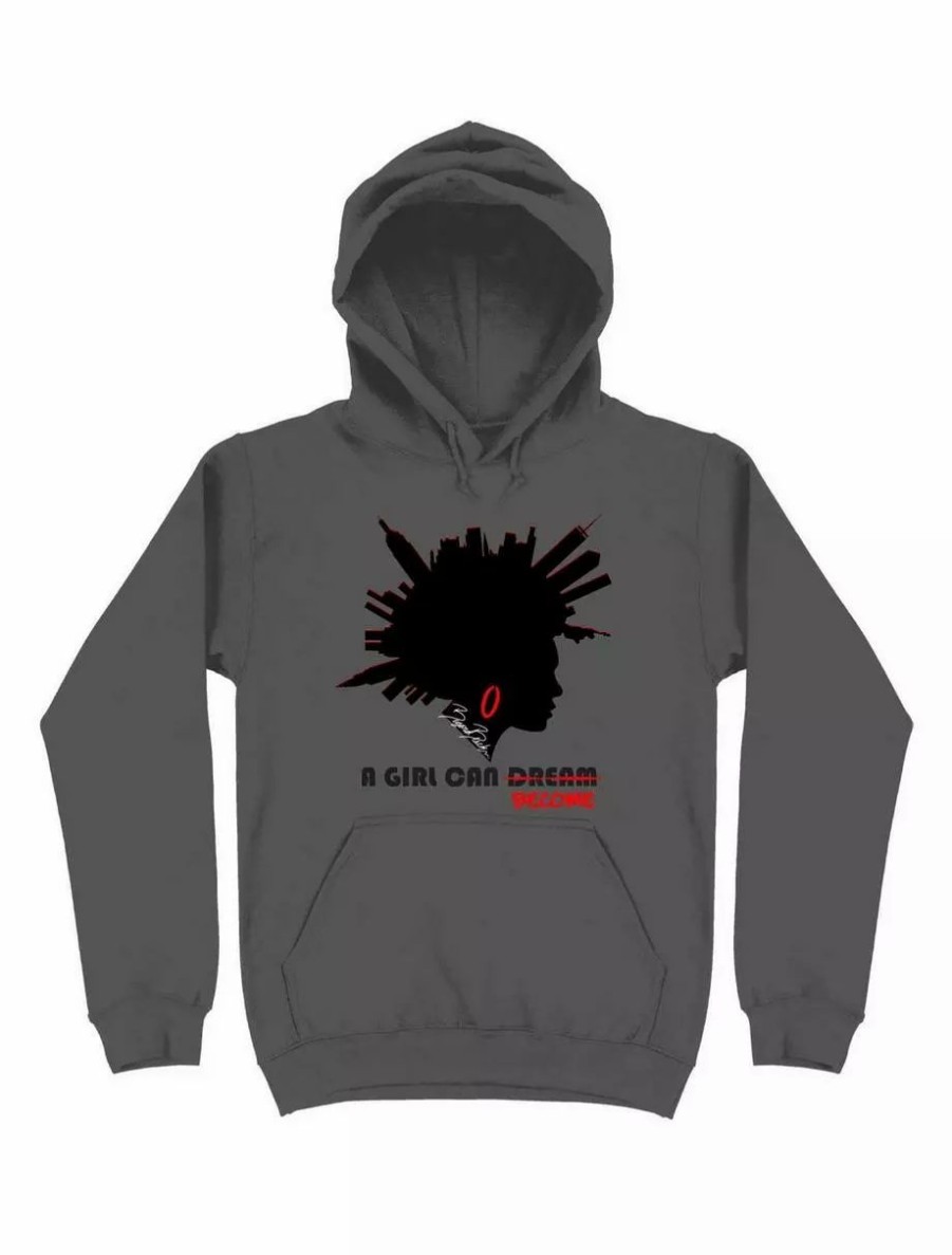 Hoodies * | Boxlunch Black History Month Beyondblack A Girl Can Hoodie