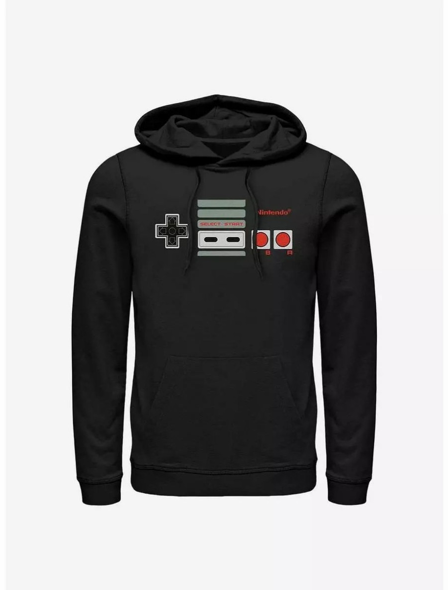 Hoodies * | Boxlunch Nintendo Nes Controller Hoodie