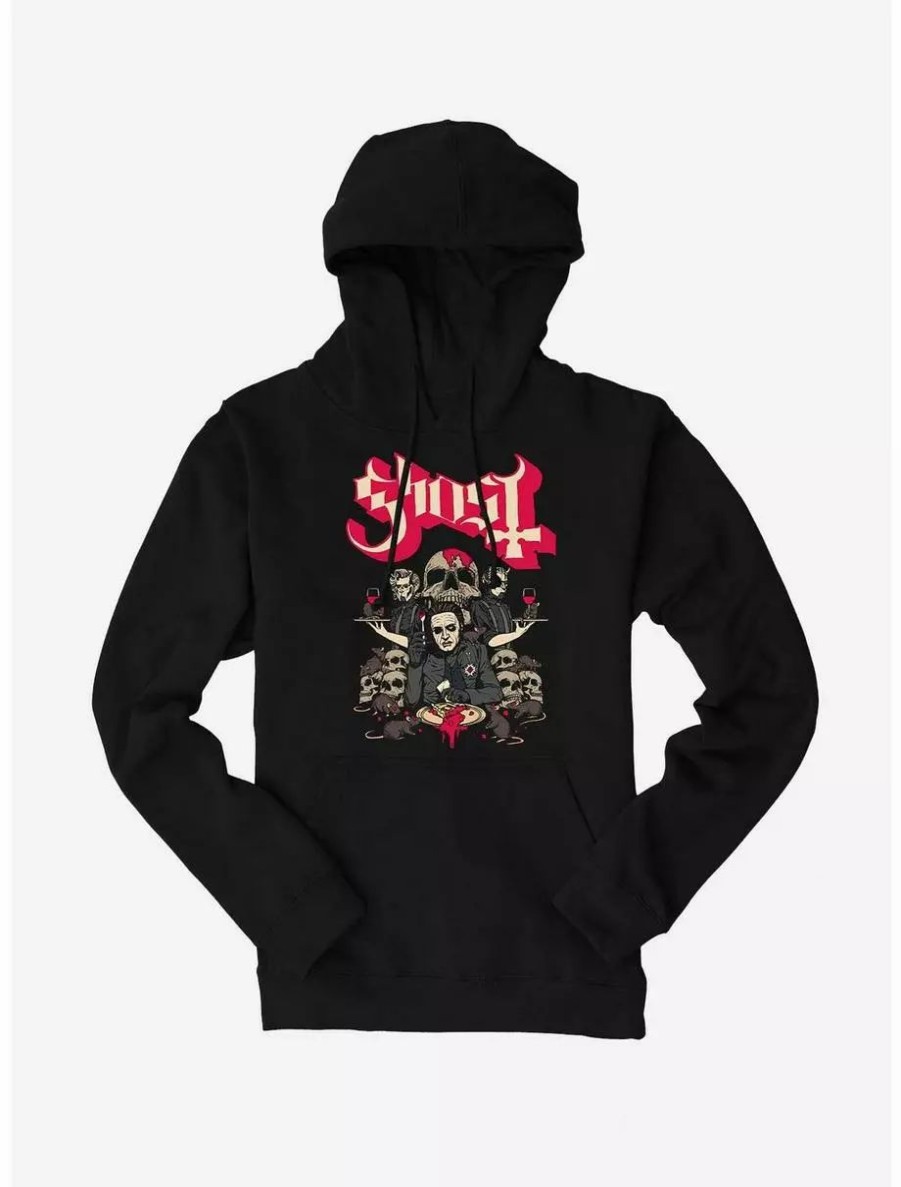 Hoodies * | Boxlunch Ghost Cherry Pie Hoodie