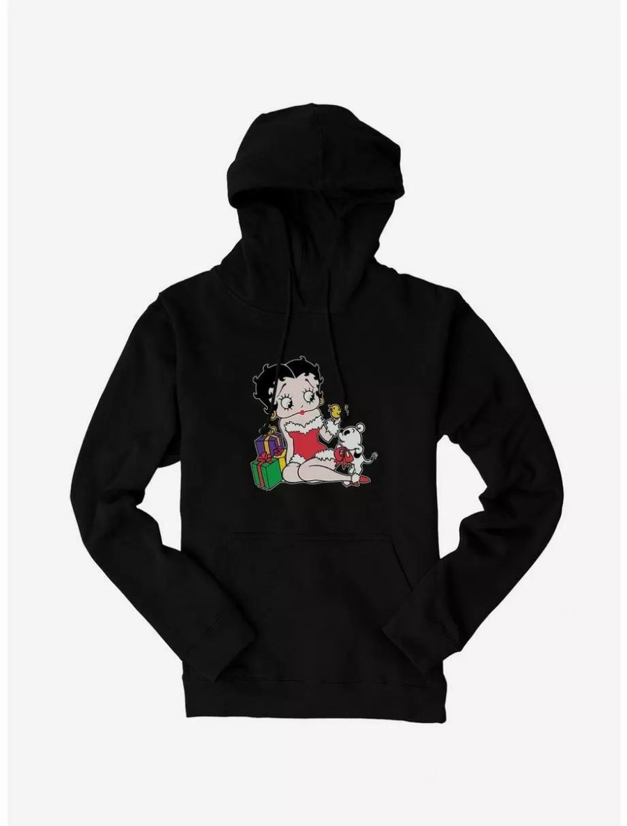 Hoodies * | Boxlunch Betty Boop Pudgys Gift Hoodie