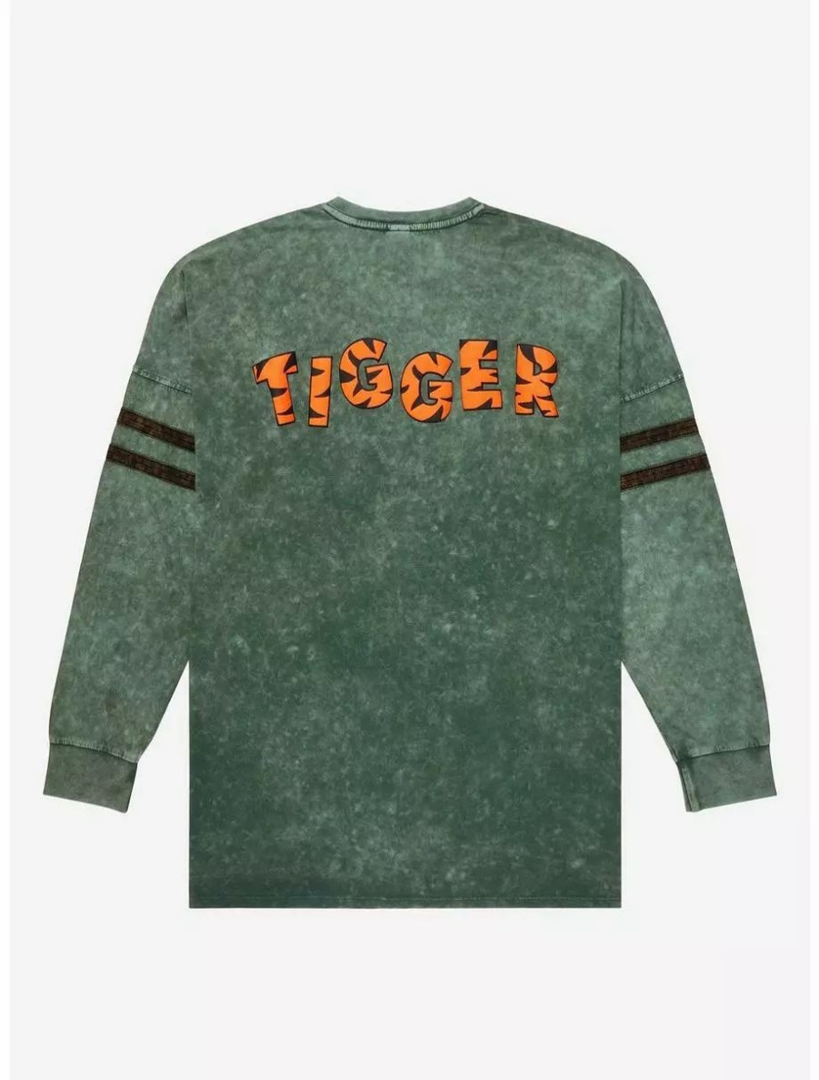 Jerseys * | Disney Winnie The Pooh Tigger Henley Hype Jersey Boxlunch Exclusive