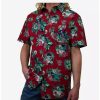 Button-Up Tops * | Boxlunch Star Wars The Mandalorian Grogu This Is The Bouquet Woven Button-Up