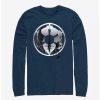 Long Sleeves * | Boxlunch Star Wars Obi-Wan Kenobi Jedi To Empire Logo Long-Sleeve T-Shirt