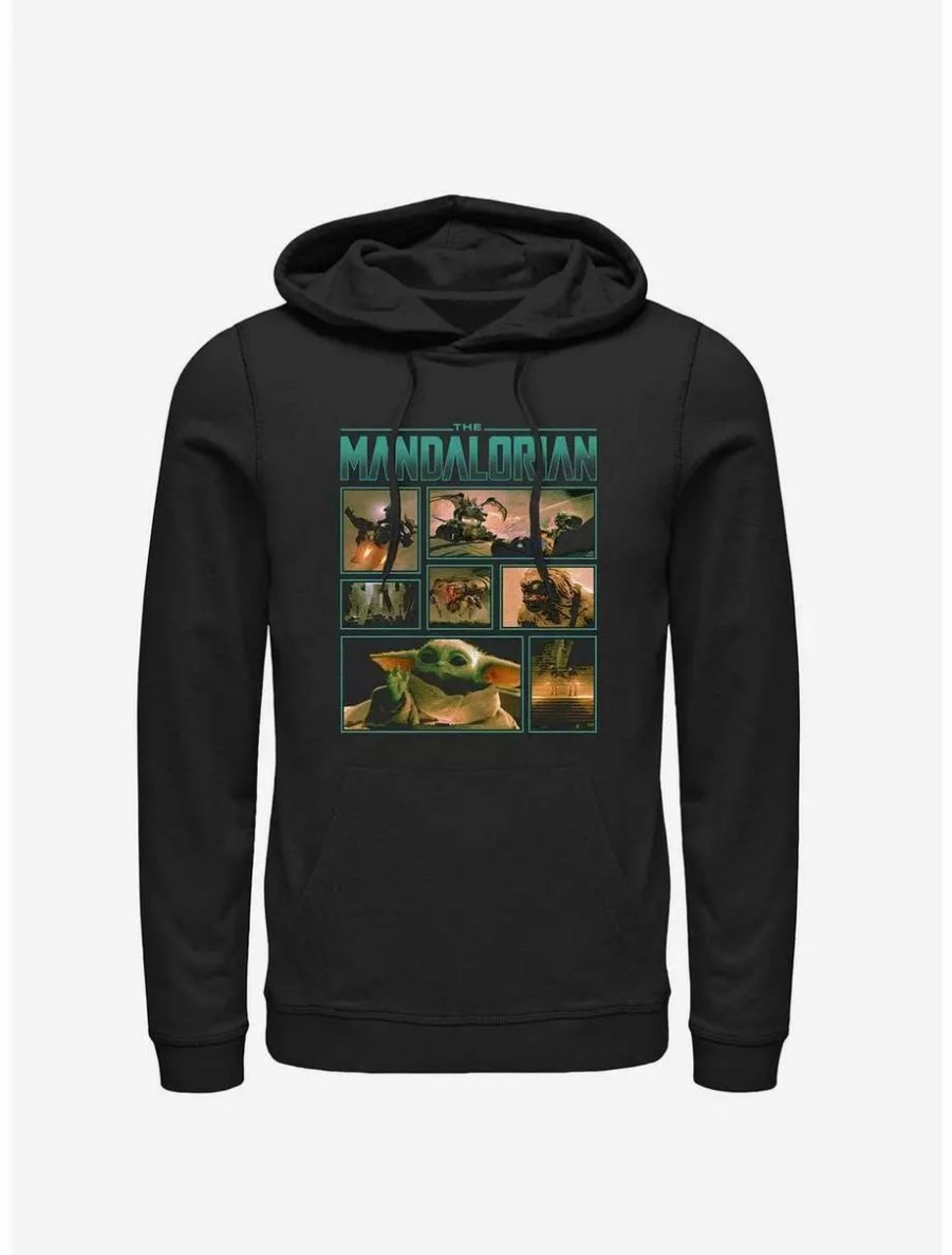 Hoodies * | Boxlunch Star Wars The Mandalorian Adventures Through The Mines Of Mandalore Hoodie