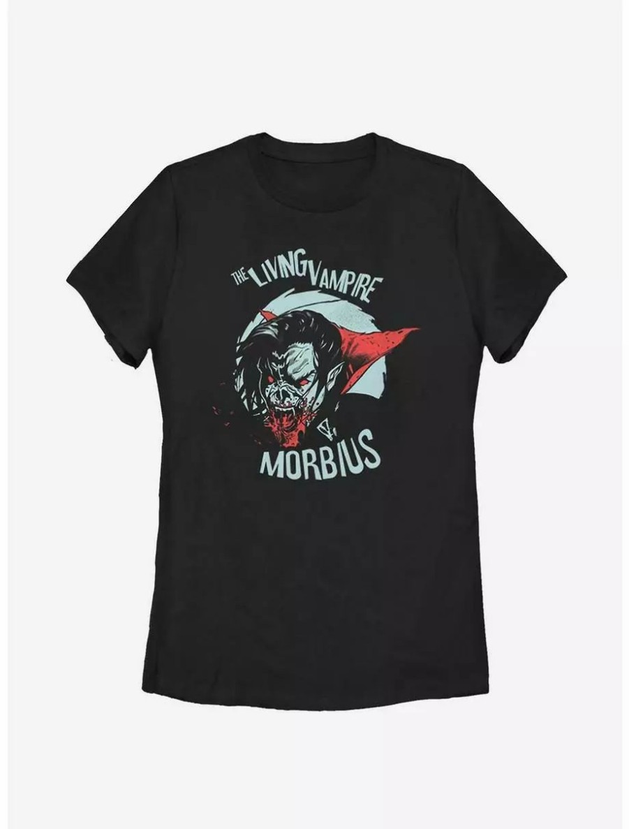 Graphic Tees * | Boxlunch Marvel Morbius The Living Vampire Hunger Womens T-Shirt