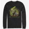 Long Sleeves * | Boxlunch Star Wars: The Clone Wars Yoda Jedi Skills Long-Sleeve T-Shirt