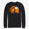 Long Sleeves * | Boxlunch Star Wars Darth Spooky Long-Sleeve T-Shirt